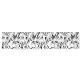 Greyhound Pattern Print Design 01 Table Runner