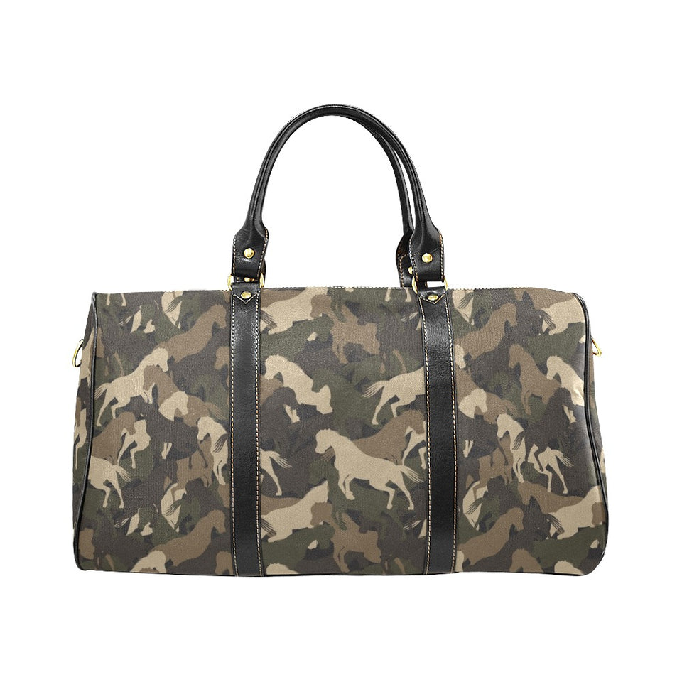 Horse Camouflage Pattern Travel Bag