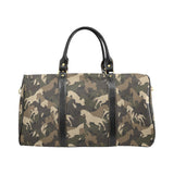 Horse Camouflage Pattern Travel Bag