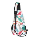 Watercolor bowling pattern All Over Print Chest Bag