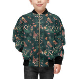 Snake forest pattern Kids' Boys' Girls' Bomber Jacket