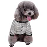 Brick Printed Pattern Print Design 05 All Over Print Pet Dog Round Neck Fuzzy Shirt