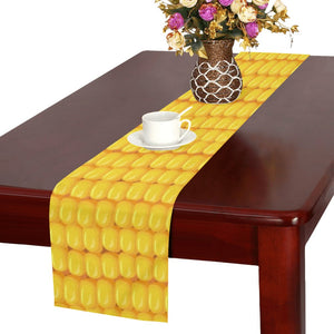 Corn Pattern Print Design 04 Table Runner
