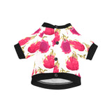 dragon fruits design pattern All Over Print Pet Dog Round Neck Fuzzy Shirt