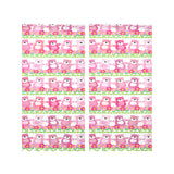 Teddy Bear Pattern Print Design 04 Gauze Curtain