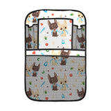 Cute Chihuahua dog pattern Car Seat Back Organizer