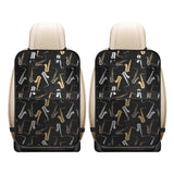 saxophone design pattern Car Seat Back Organizer