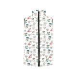 English Bulldog Pattern Print Design 03 Men's Padded Vest
