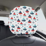 Cute color paper sailboat pattern Car Headrest Cover