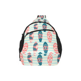 Surfboard Pattern Print Design 02 All Over Print Chest Bag