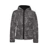 Pizza pattern Kids' Boys' Girls' Padded Hooded Jacket