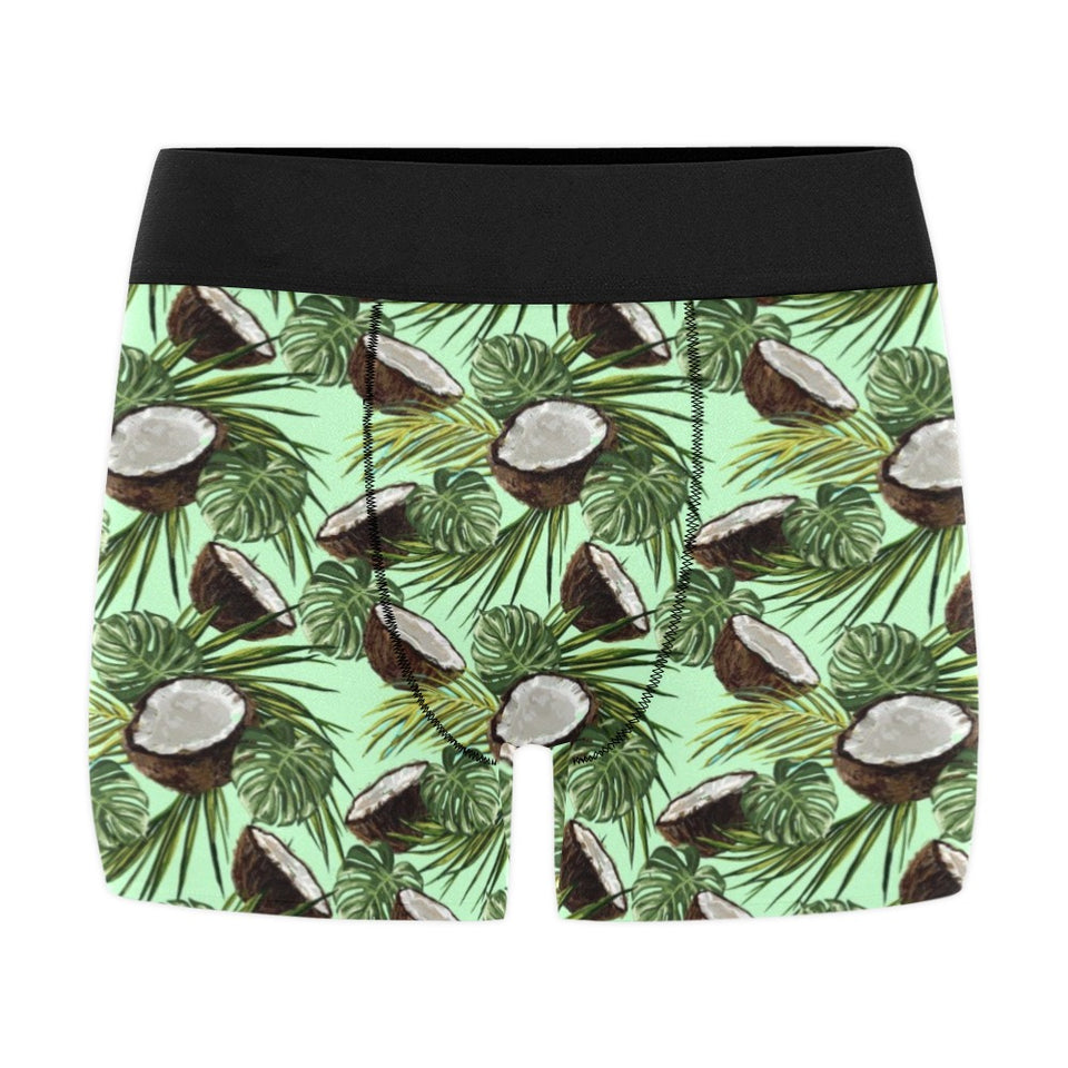 Coconut Pattern Print Design 02 Men's All Over Print Boxer Briefs Men's Underwear