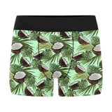 Coconut Pattern Print Design 02 Men's All Over Print Boxer Briefs Men's Underwear