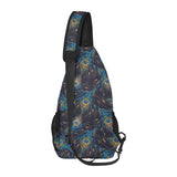 Beautiful peacock feather pattern All Over Print Chest Bag