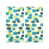 blueberry flower pattern Gauze Curtain