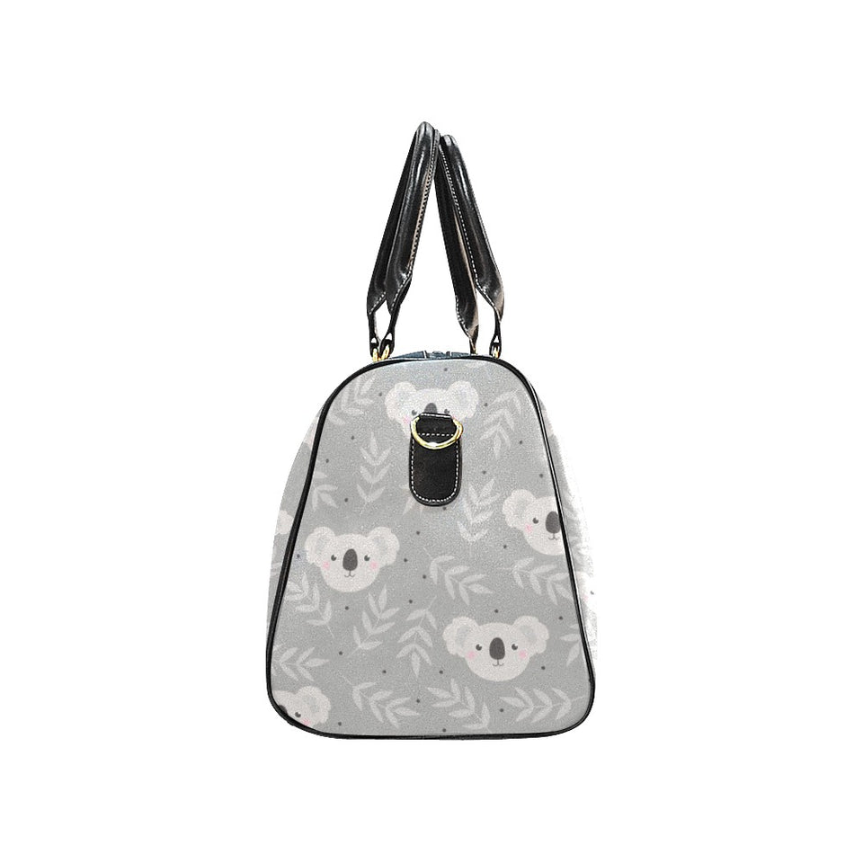 Cute koala leaves pattern Travel Bag