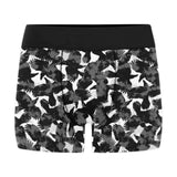 Crow illustration pattern Men's All Over Print Boxer Briefs Men's Underwear