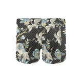 Japanese crane ornament elements Men's Swimming Trunks