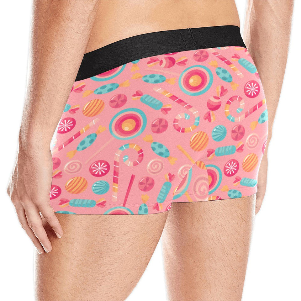 Colorful candy pattern Men's All Over Print Boxer Briefs Men's Underwear