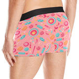 Colorful candy pattern Men's All Over Print Boxer Briefs Men's Underwear
