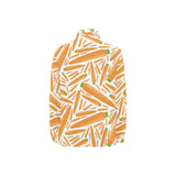 Carrot Pattern Print Design 02 Women's Long Sleeve Polo Shirt