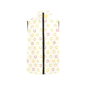 Horseshoes Pattern Print Design 02 Men's Padded Vest