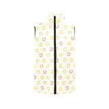 Horseshoes Pattern Print Design 02 Men's Padded Vest