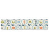 apples leaves pattern Table Runner