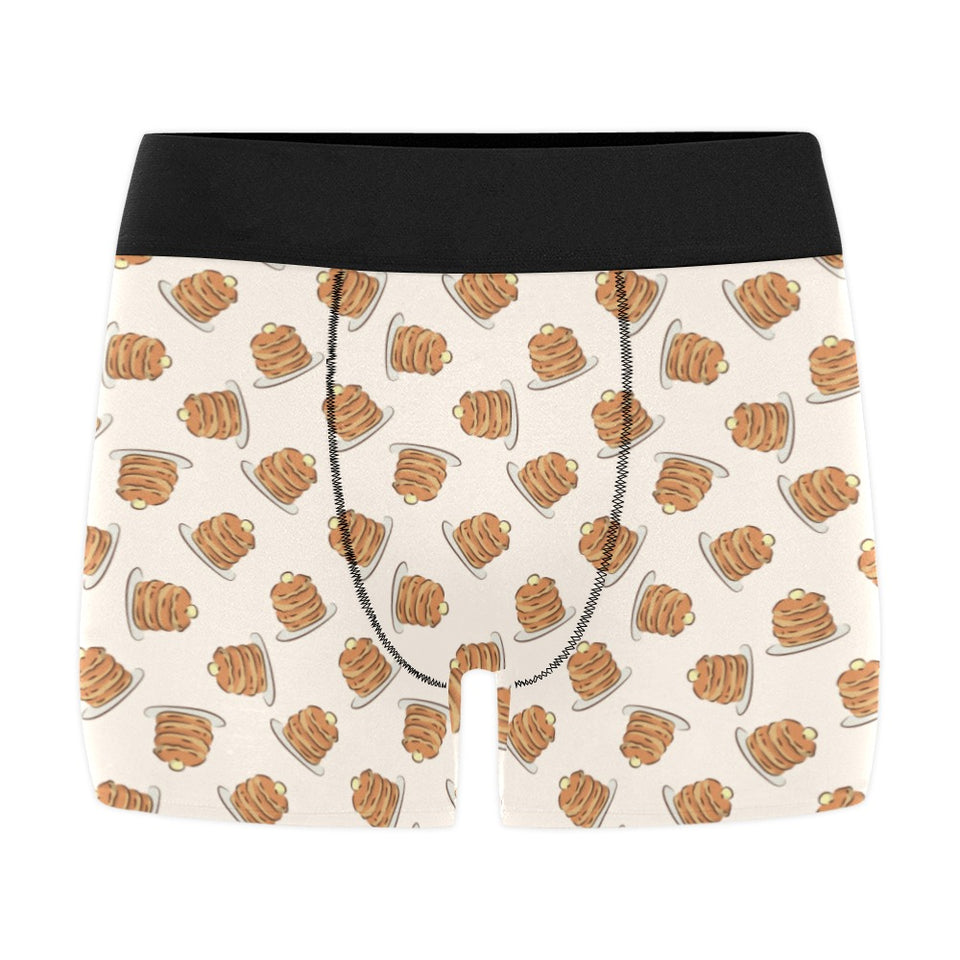 Pancake Pattern Print Design 01 Men's All Over Print Boxer Briefs Men's Underwear