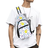 Duck Pattern Print Design 01 All Over Print Chest Bag