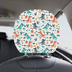 Cute Crocodile Pattern Car Headrest Cover