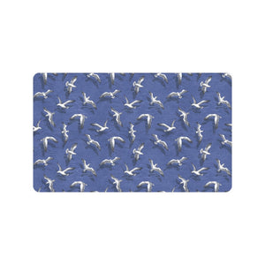 Seagull Pattern Print Design 03 Doormat
