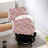 Squirrel Pattern Print Design 02 Heat Resistant Oven Mitts