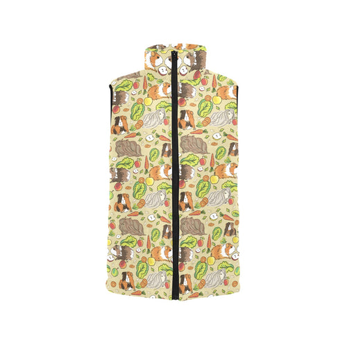 Guinea Pig Pattern Print Design 04 Men's Padded Vest