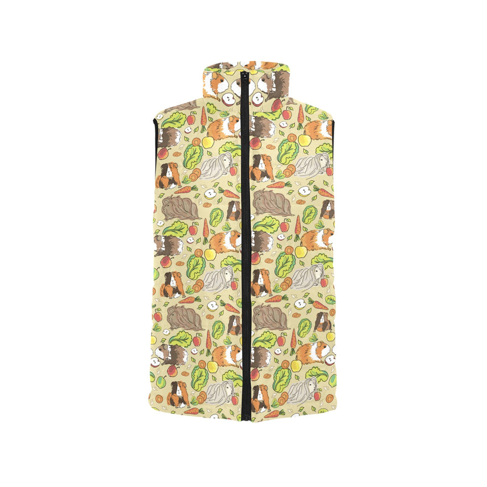 Guinea Pig Pattern Print Design 04 Men's Padded Vest