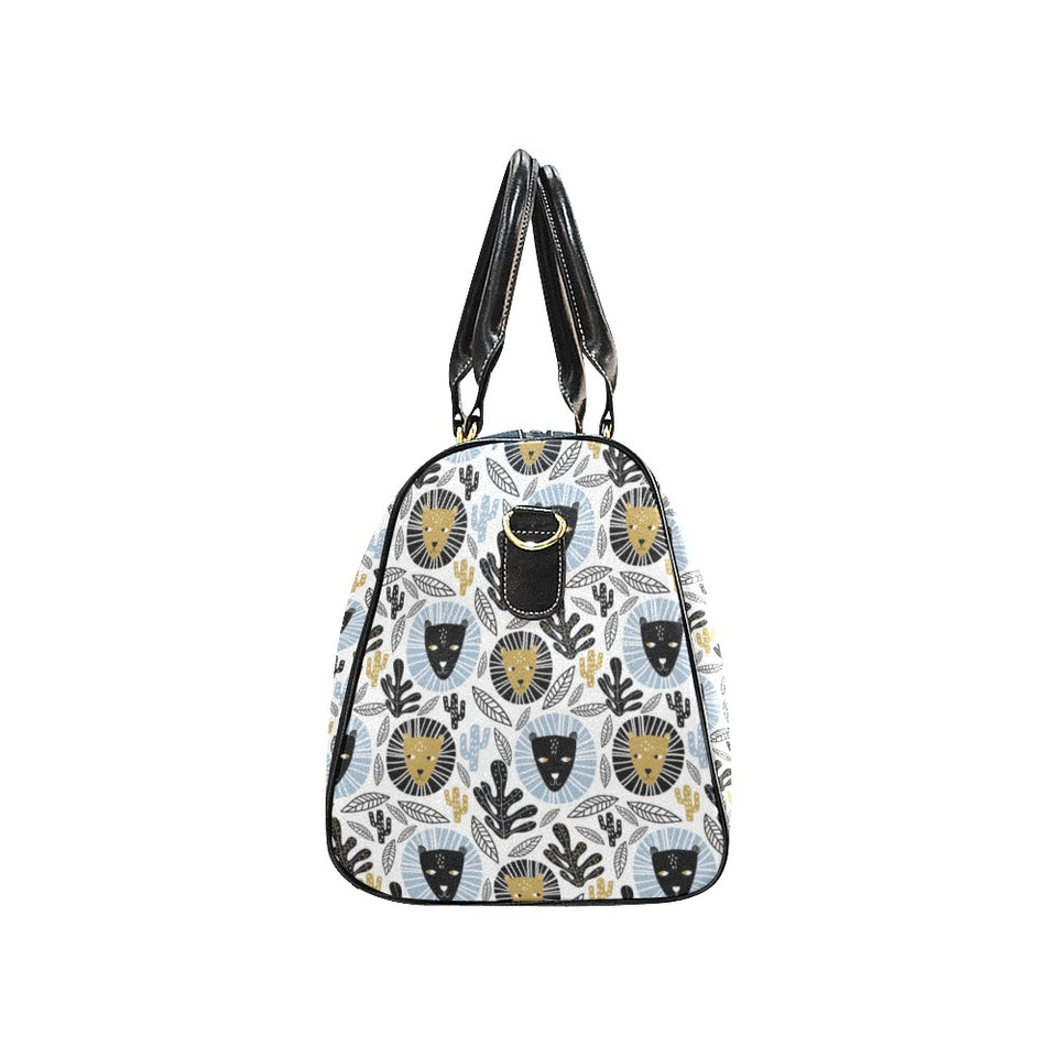 Lion Pattern Print Design 05 Travel Bag