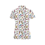 Skate Board Pattern Print Design 05 Women's All Over Print Polo Shirt