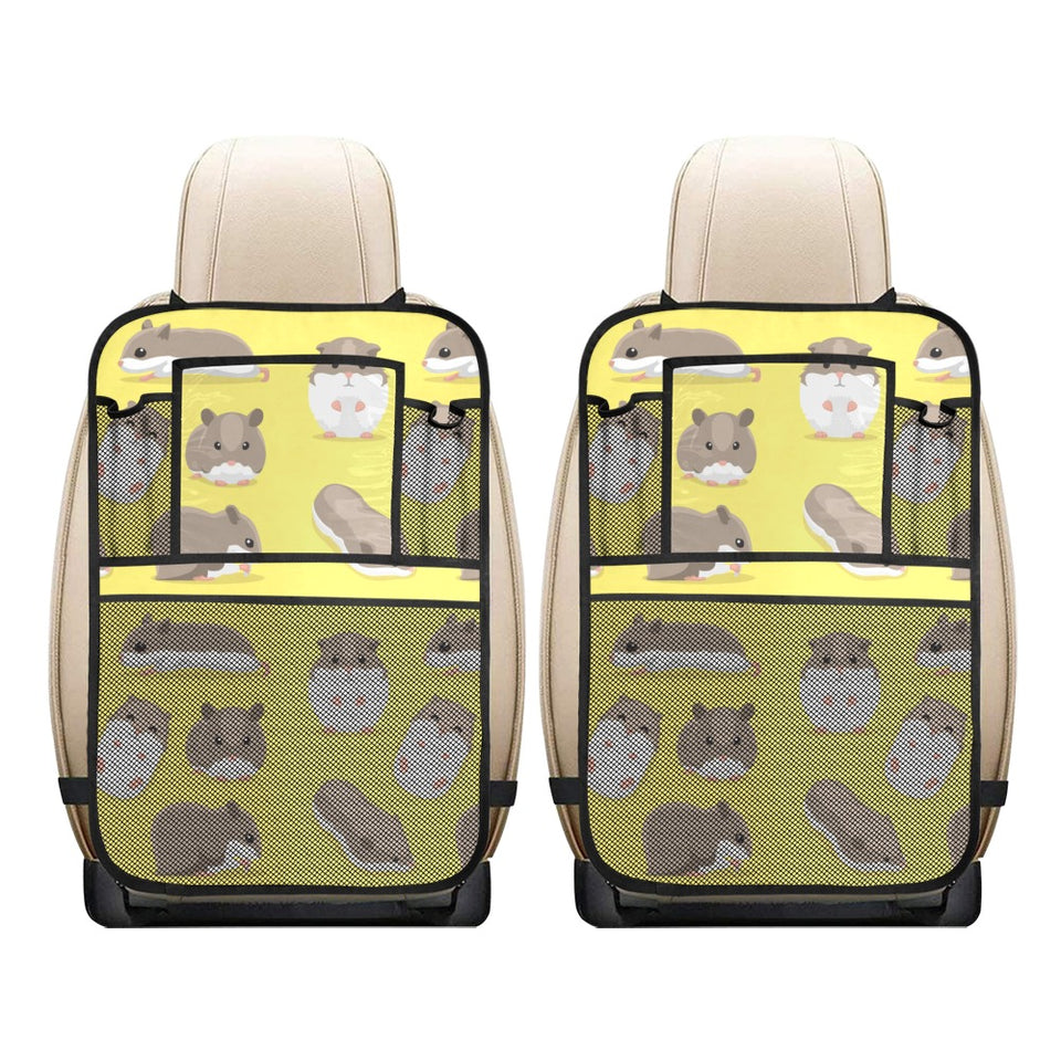 Cute Hamster pattern Car Seat Back Organizer