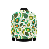Avocado design pattern Kids' Boys' Girls' Bomber Jacket