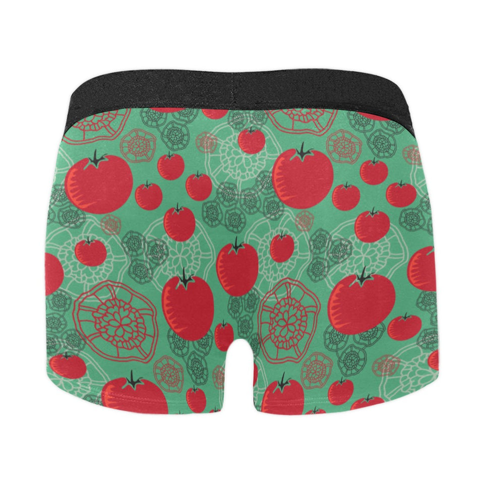 Tomato design pattern Men's All Over Print Boxer Briefs Men's Underwear