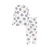 Hedgehog Pattern Print Design 04 Kids' Boys' Girls' All Over Print Pajama Set