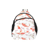 Watercolor Koi Fish Carp Fish pattern All Over Print Chest Bag