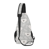 Cute koala leaves pattern All Over Print Chest Bag