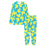 Duck Pattern Print Design 04 Women's All Over Print Pajama Set