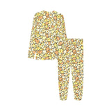 Popcorn Pattern Print Design 03 Kids' Boys' Girls' All Over Print Pajama Set