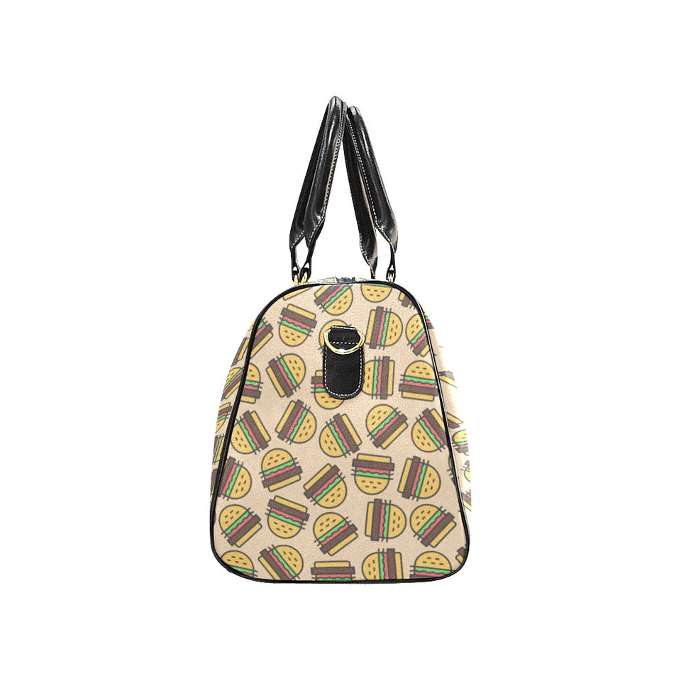 Hamburger Pattern Print Design 01 Travel Bag
