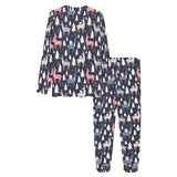 Deers Winter Christmas pattern Women's All Over Print Pajama Set