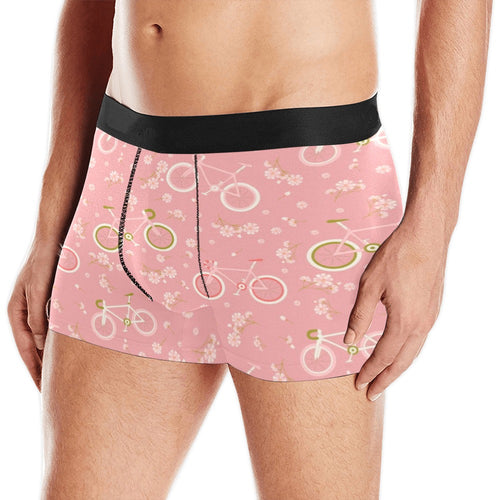 Bicycle Pattern Print Design 02 Men's All Over Print Boxer Briefs Men's Underwear