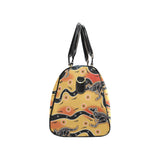Kangaroo Australian aboriginal art pattern Travel Bag
