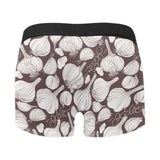 Garlic bulb dark background Men's All Over Print Boxer Briefs Men's Underwear